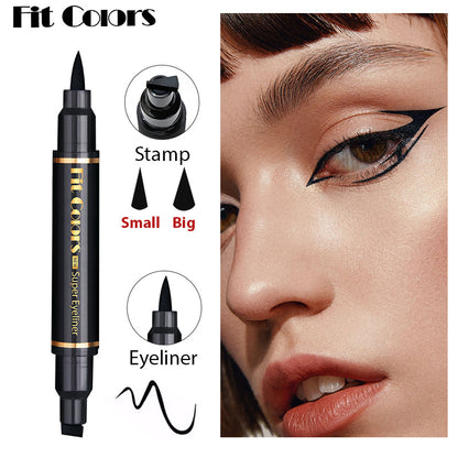 Master the Perfect Wing with Fit Colors Double Wing Stamp Eyeliner