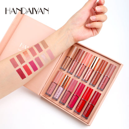 Radiant Beauty 12-Piece Lip Gloss Set