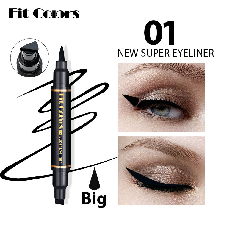 Master the Perfect Wing with Fit Colors Double Wing Stamp Eyeliner