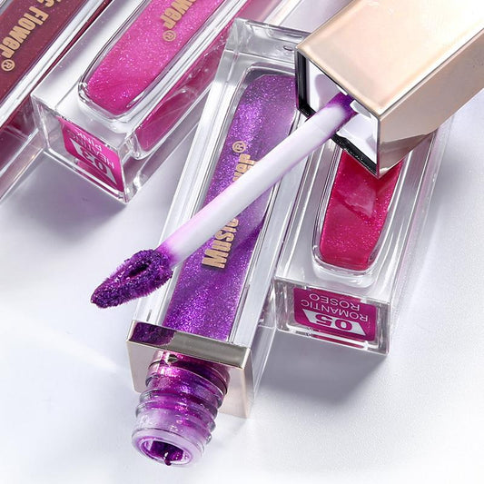 Metallic Lip Gloss Lip Luminizer: Soft Metallic Matte Liquid Lipstick