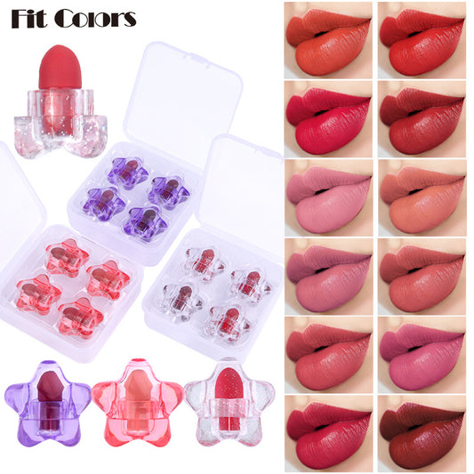 Unleash Vibrancy with Fit Colors Pentagram Mini Lipstick Set