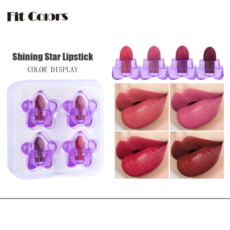 Unleash Vibrancy with Fit Colors Pentagram Mini Lipstick Set