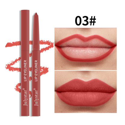 6 Color *Long lasting Waterproof Matte Lipstick Lipliner Set