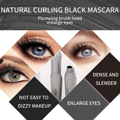 Waterproof, Non-Staining, Slender, and Thick Curling Eyelash Primer Mascara