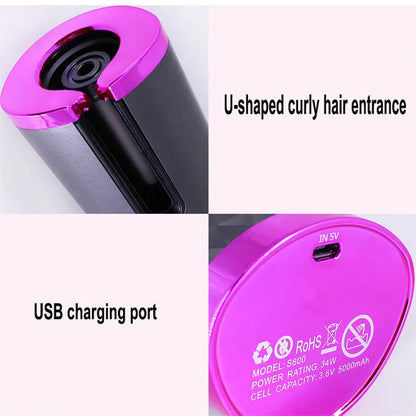 Portable Mini USB Charging Automatic Curling Iron (Intelligent)