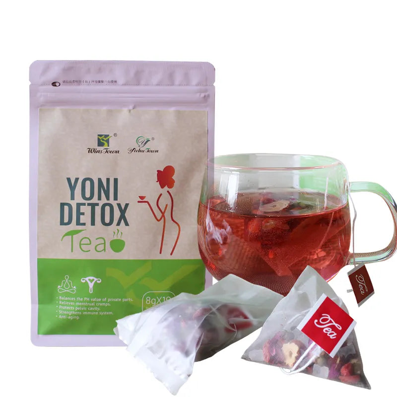 Yoni Detox Tea Clean Point Tampon Beauty And Health Pearls Vaginal Treatment  For Woman