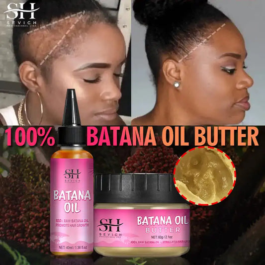 100% Pure Batana Oil & Butter For Hair Growth